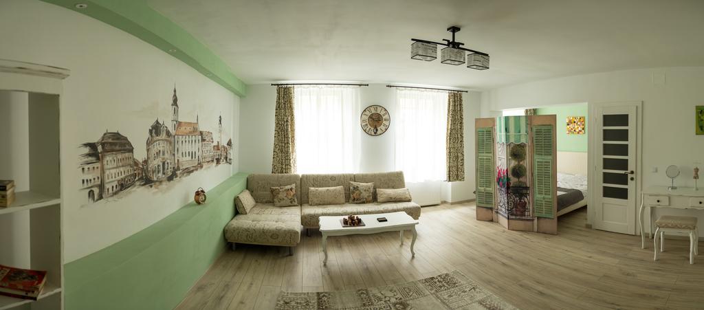 Cetatii Apartment 锡比乌 外观 照片