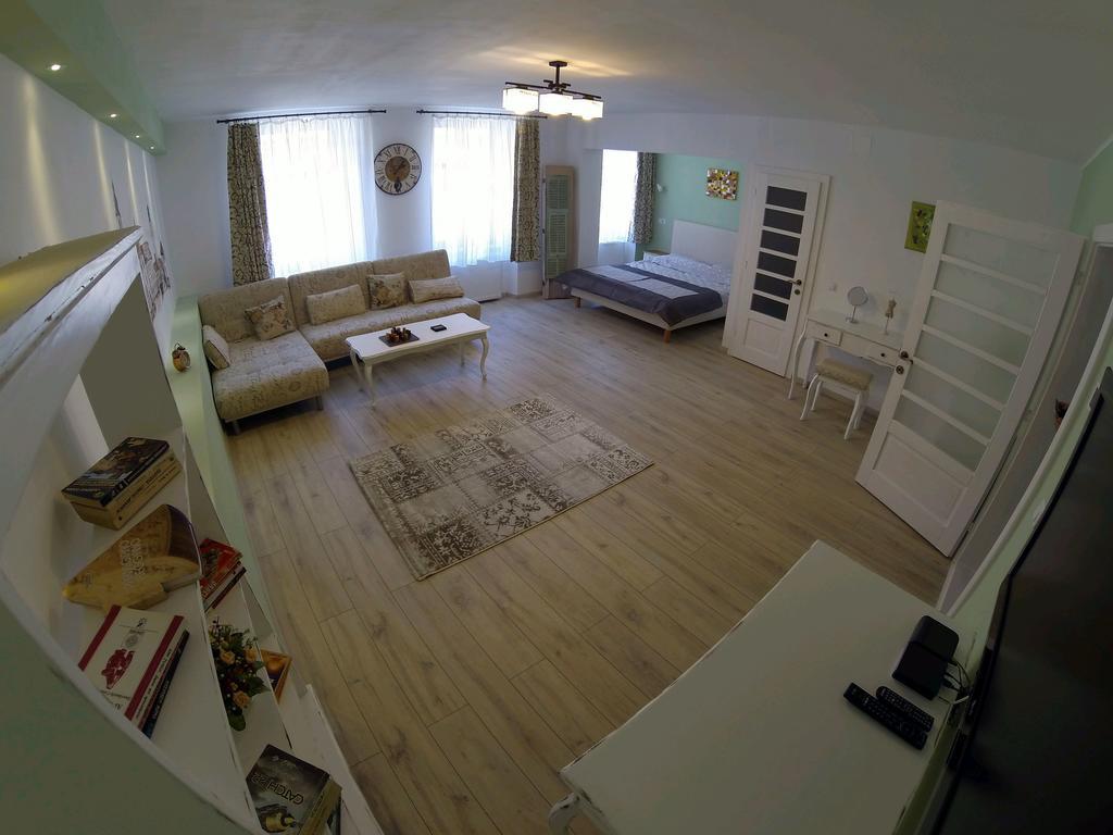 Cetatii Apartment 锡比乌 外观 照片