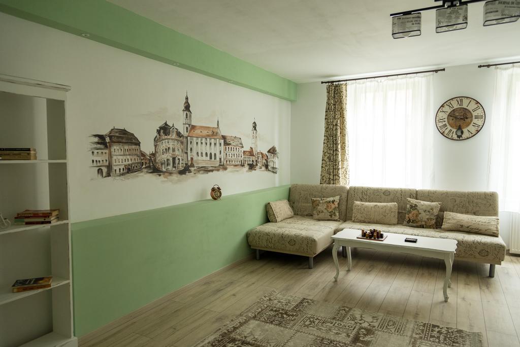 Cetatii Apartment 锡比乌 外观 照片